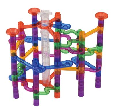 China 97pcs Marble Run DIY Toys Educational Plastic Marble Run Toys For Children JC548313 for sale