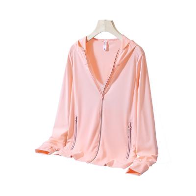 China Wholesale OEM ODM drop shipping long sleeve anti sun protection UV hoodie jacket supplier for sale