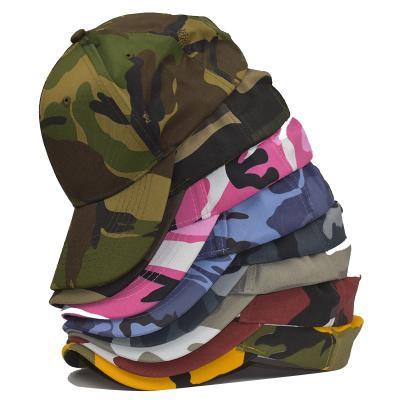 China COMMON Multi Color Military Hats Caps With Different Camouflag Pattern Baseball Cap for sale