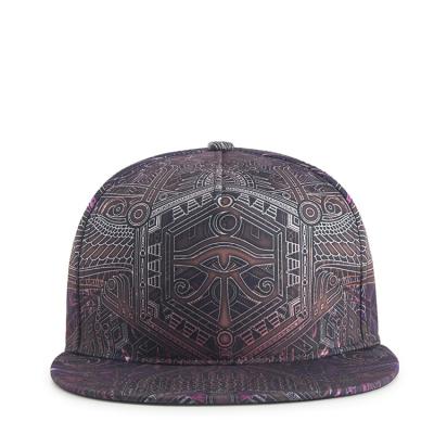 China COMMON Good Quality Wholesale Custom Snapback Cap Sublimation Flat Cap Men's Pop Hip Brim Snapback Caps Hats for sale