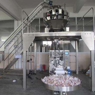 China High Speed ​​Full Automatic VFFS Food Pouch Seed Pellet 1kg Weight Packing Machine for sale