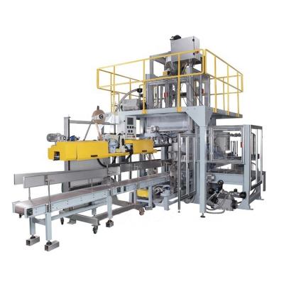 China Fully Automatic High Speed ​​Animal Feed 10-50kg Fertilizer Pellet Packaging Machine for sale