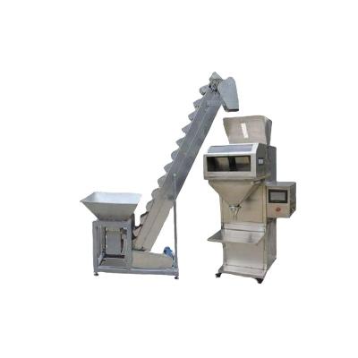 China Semi Automatic Food Double Scales 5kg 10kg 20kg 50kg Bag Rice Packing Machine For Plastic Bag for sale