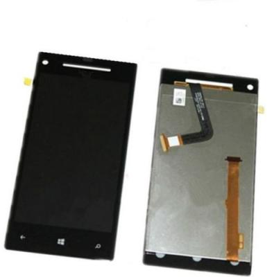 Κίνα Επαγγελματική Digitizer HTC 8X κινητή τηλεφωνική LCD οθόνη, μέρη συνήθειας τηλεφωνικής οθόνης κυττάρων προς πώληση