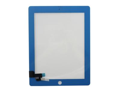 China High Resolution  Mobile Phone LCD For Ipad 2 Digitizer / Touch Blue for sale