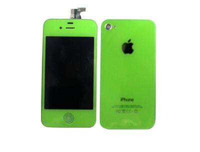 China High Definition Mobile Phone LCD For Iphone 4S LCD With Digitizer Green for sale