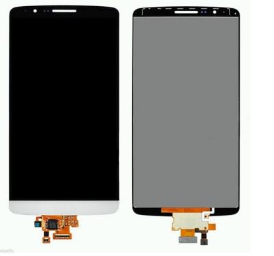 China Capacitive LG LCD  Screen For G3 LCD With Digitizer Assembly White for sale