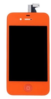 China Capacitive Touch Screen Ipod Touch 4G LCD With Digitizer Green Assembly  Orange for sale