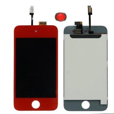 China IPS Ipod Touch 4G LCD With Touch Screen / Digitizer Green Assembly Green Red for sale