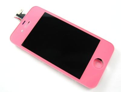 China Capacitive Ipod Touch 4G LCD With Touch Screen / Digitizer Assembly Pink for sale