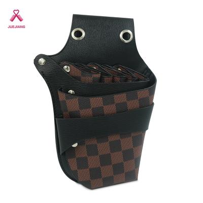 China 2020 Home Salon Hairdresser New Design Scissors Case Bag With Belt Hairdressing Scissors Waist Bag for sale