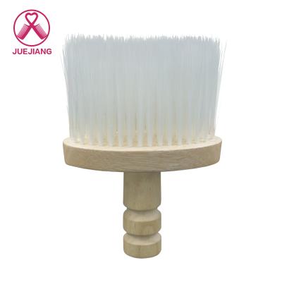 China 2020 Hot Selling Amazon Salon Wooden Haircut Duct Sweep Haircut Neck Cloth Brush for sale