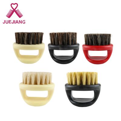 China Exhale Boar Super Cheap Soft Hair Price Little Finger Ring Holder Face Beard Brush for sale