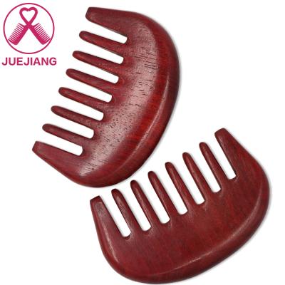 China Home.Hotel.Bathroom.Shower Room 100% Natural Scented Green Sandalwood Comb Wooden Wide Tooth Hair Comb Detangler Sweep Sandalwood Anti-Static Fragrance Handmade for sale