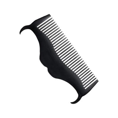 China Wholesale Custom Made Super Stylish Home Anti Static Wood Man Logo Beard Comb Hair Comb For Barber Home Use for sale