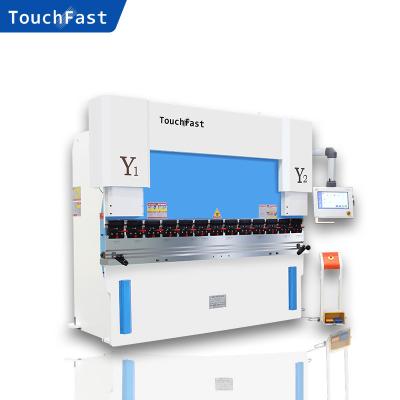 China Stainless Plate Bending Touchfast 160T 200T 4000 Metal Servo Hydraulic CNC Brake Press Brake Bending Machine Price for sale