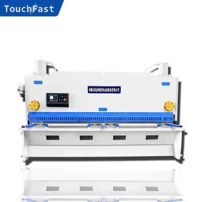 China Metal Sheet Cutting Touchfast QC11K-8*6000 CNC Heavy Duty Automatic Hydraulic Guillotine Shear Machine for sale