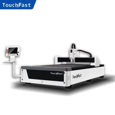 China Best quality Touchfast 3kw water cooled cnc sheet and tube fiber laser cutting machine iron plate fiber laser price/lazer cutting machine for sale