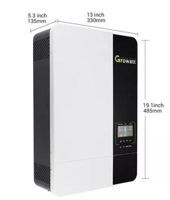 China Max 6 units in parallel SPF5000ES 5KW off grid inverter support lithium battery MPPT solar inverter with parallel function and wifi monitor for sale