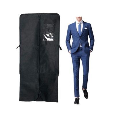 China Storage Personalized Custom Dust Cover Foldable Dress Clothes Suit Cover Protector Garment Bag For Hotel for sale