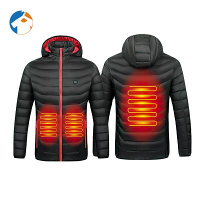 China Smart Three/Five-Zone QUICK DRY Heating Padd Jacket Men Women Waterproof Warm Heating Shirt for sale