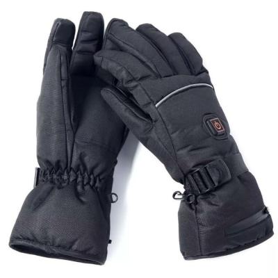 China Raincoat ; Wrist Adjustable Design Waterproof USB Glove Electric Snowboard Enthusiast Motorcycle Racing Heater Gloves Winter Heat Ski Cycling Glove for sale