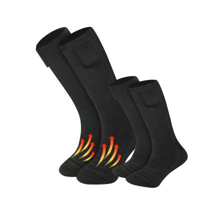 China Cold Weather Sports Winter Warm Battery Powered Thermal Heater Boot Foot Warmers for Hunting Camping Skiing Heater Socks for sale