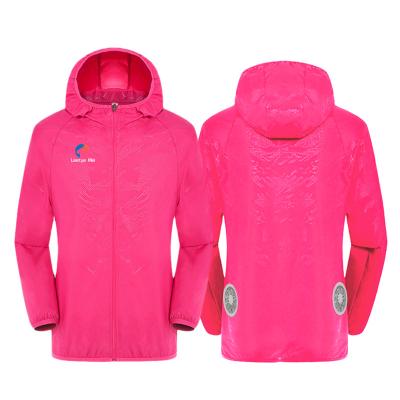 China QUICK DRY Air Conditioned Clothes Cooled Clothing Cooling Jacket For Workers Supplies for sale