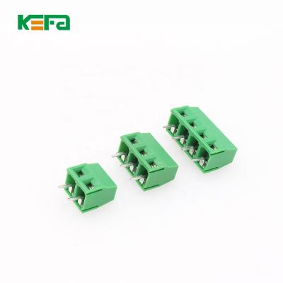 China PA66 UL94V-0 KF127/301/126/127/129/950/635 2/3/4/5/6/7/8P with PCB 5.0/7.62 Transformer Terminal Block Newcomer Screw Clamp 2022 /9.5/5.08 for sale