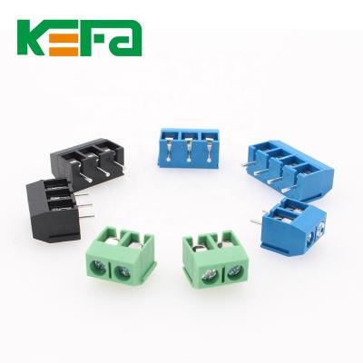 China PCB KF301/128/126/127/129/635 pitch 2.54/5.0/5.08/6.35/7.5/7.62/9.5 lead industry inverter screw terminal block connector for sale