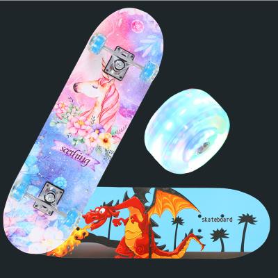 China Wholesale Kid Skate Board 80cm Over 12 Years Old 7 Ply Maple Wood Skateboard for sale