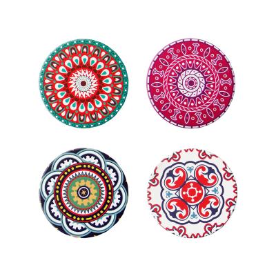 China Hard exquisite structure workmanship high quality ceramic round coffee/mat cups for sale