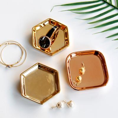 China Hard Durable Using Low Price High Quality Jewelry Display Packaging Tray Case Stand Trinket Display Dish for sale