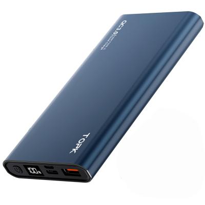 China Fast Power Banks Support OEM/ODM I1006P 18W QC3.0 Portable Fast Charging High Quality Aluminum Alloy Shell PowerBank for sale