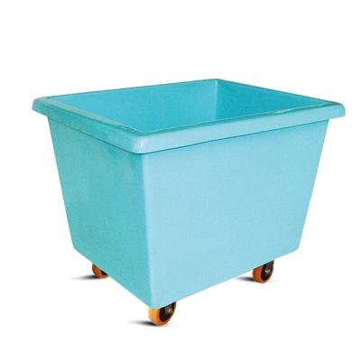 China Luxury Wholesale Professional Strong Poly FRP Laundry Hotel Room Storing Commercial Tool Trolley Trolley for sale