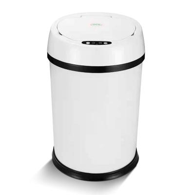 China Induction Type Smart Automatic Trash Can Electric Trash Can Rubbish Bin for sale