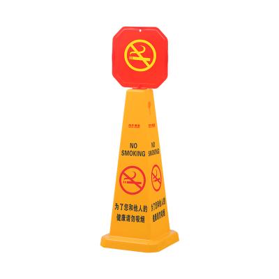 China Warning Sign Customized Yellow Plastic A Shape Caution Floor Warning Sign Wet Sign for sale