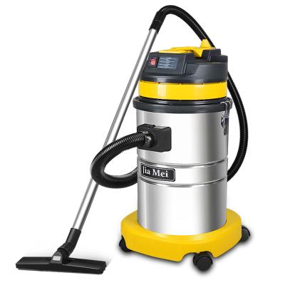 China Other Factory BF575B Wholesale Yellow Motor 1500w Portable Powerful Stainless Steel Wet Dry Vacuum Cleaner for sale