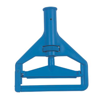 China Handy replacement clip for household and commercial broom, durable blue waxed broom clip for sale