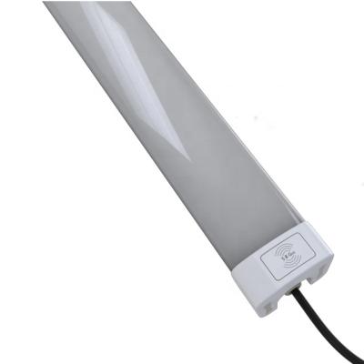 China Wholesale workshops IP65 factory price waterproof tube 4Ft 5Ft 8Ft 20w 30w 40w 50w 60w led tri light proof linear light for sale