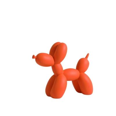 China Home Decor Art Balloon Dog Resin Crafts in Europe 2022 Custom Wholesale Dog Statue Sculpture for sale