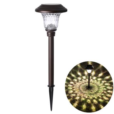 China Garden Garden Hollow Lights Pathway Waterproof Led Landscape Lighting Pathway Lawn Decorate Solar Garden stake Lights Outdoor for sale