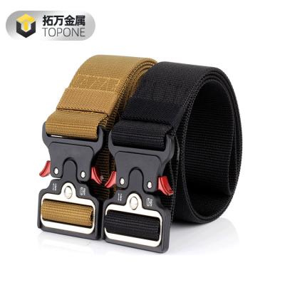 China Multi Function Outdoor Military Nylon Adjustable High Tenacity Belt Style 50mm Width Tactical Belt for sale