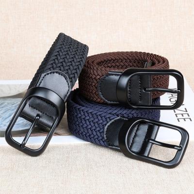 China Woven Elastic Band Canvas Elastic Fabric For Stretching Braided Belts Multicolor for sale