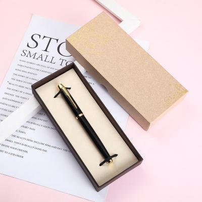 China Creative Recycled Materials Pen Box Signature Pen Box Gift Set for sale