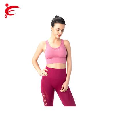 China Breathable Custom Workout Yoga Sets Seamless Fitness Gym Tights Sports Bra for sale