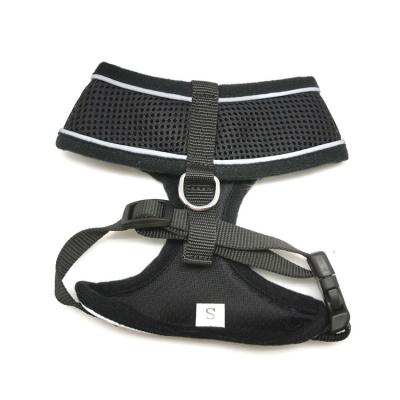 China Padded Adjustable Lightweight Pet Base Vest Harness Dog Air-Mesh Harness Harness For Small Medium Dogs for sale