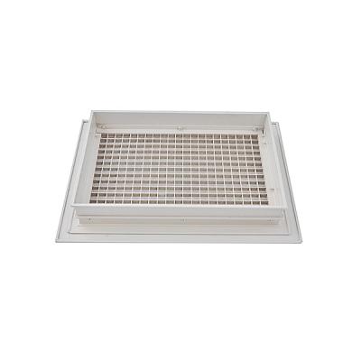 China Modern Single Or Double Deflection Grill Porcelain Air Vent Aluminum Grill for sale