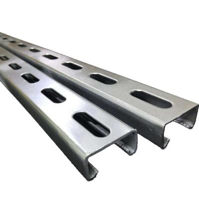 China Cold Formed Galvanized U Channel Formed Support System C Shape Galvanized Channel for sale