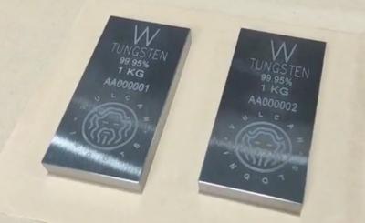 China Placas do tungstênio do ícone e blocos de alta qualidade personalizados de vários tamanhos à venda